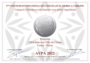 DIPLOMA PLATA AVPA PARIS 2022