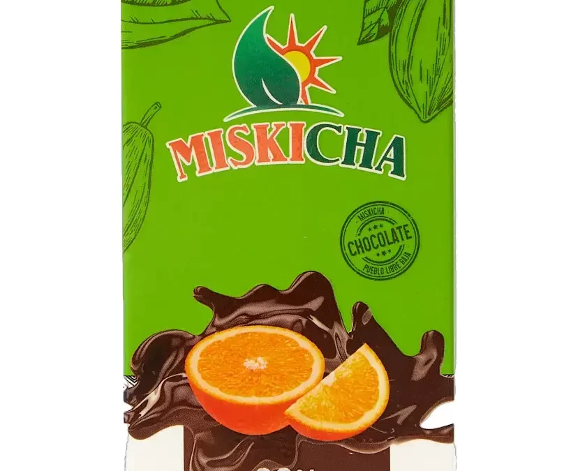 2 MISKICHA CHOCOLATE CON NARANJA