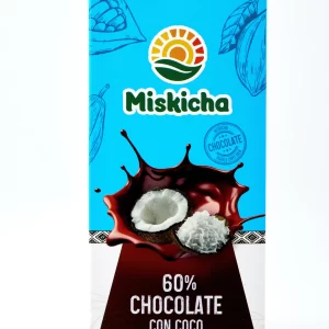 Chocolate con coco 60% cacao