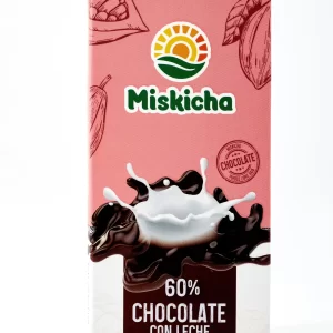 Chocolate con pecana 60% cacao